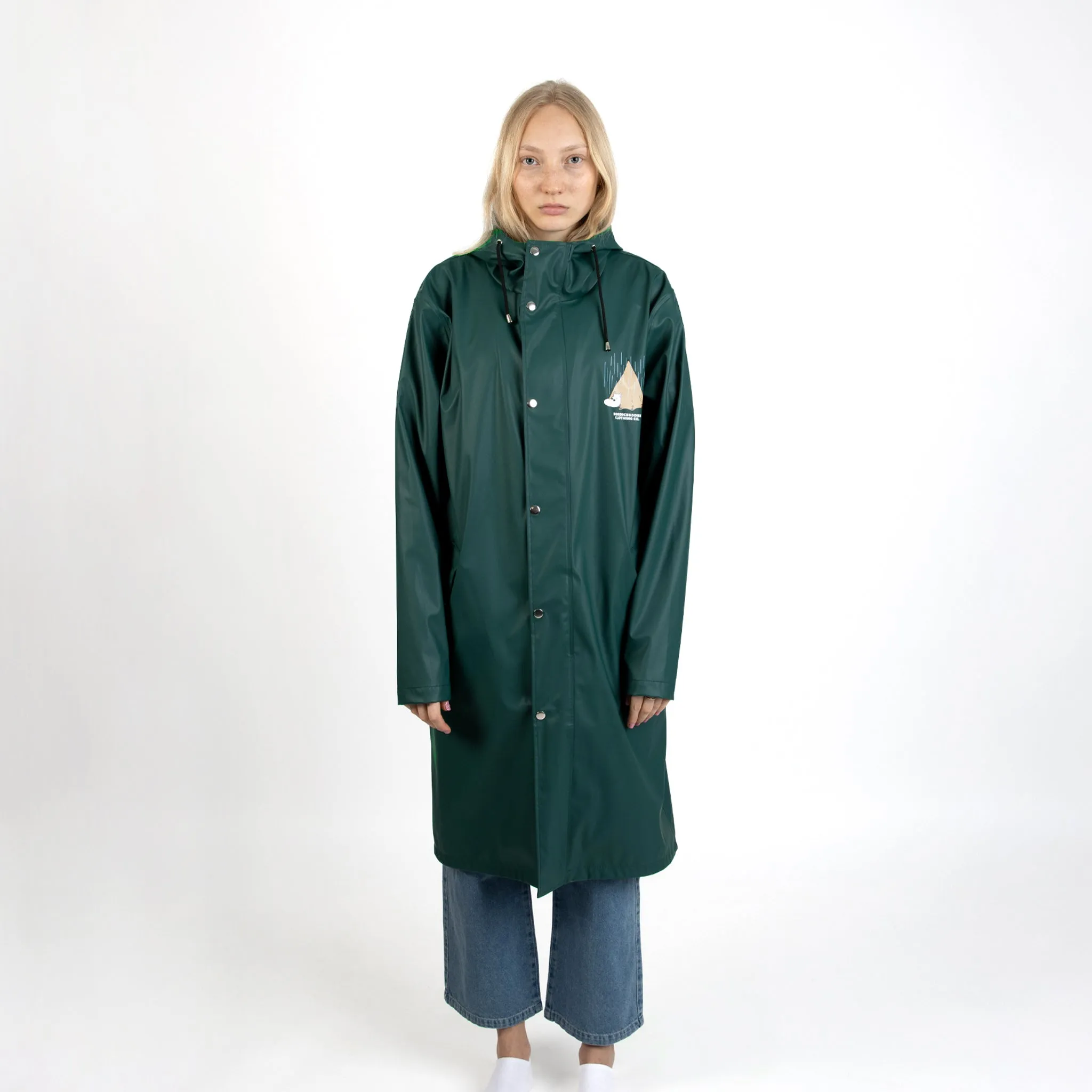 Moomin Adventure Rain Jacket - Dark Green