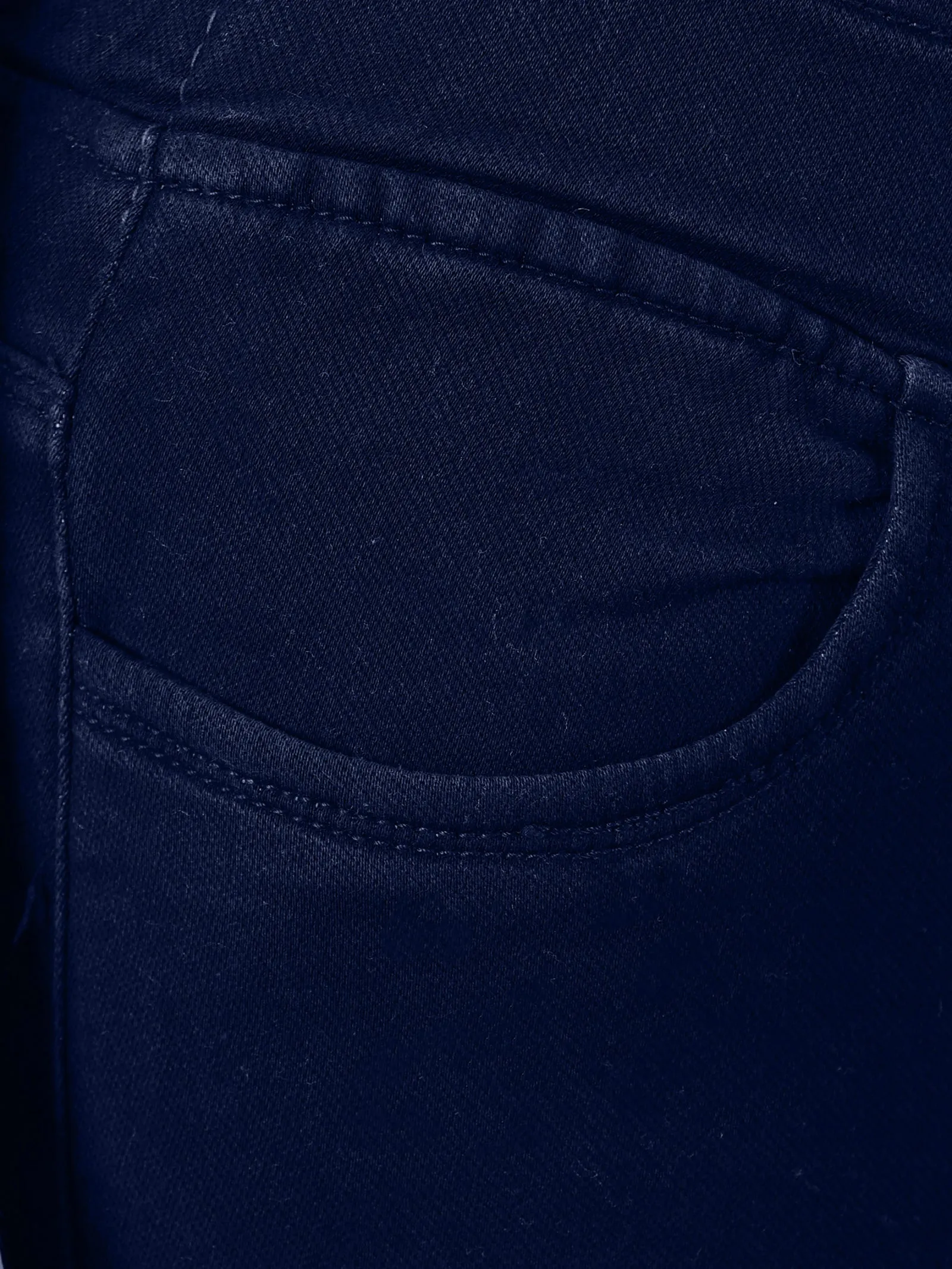 Navy Blue Denim Super Stretchable Jeggings (Skinny Fit)