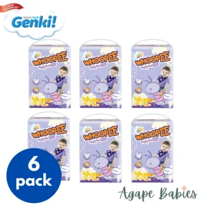 Nepia Oji Whoopee Pants XXL38 (6 Packs / Cartoon) - FOC Showa Baby Wipes 99.5% Water 80s x 3packs