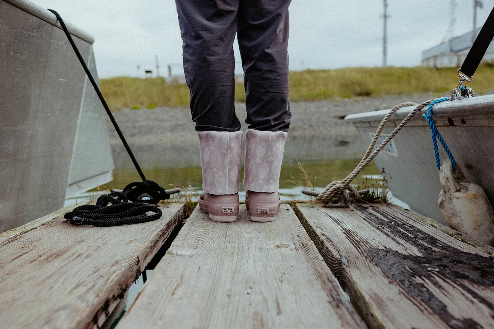 Pink Halibut 15" Legacy Boot