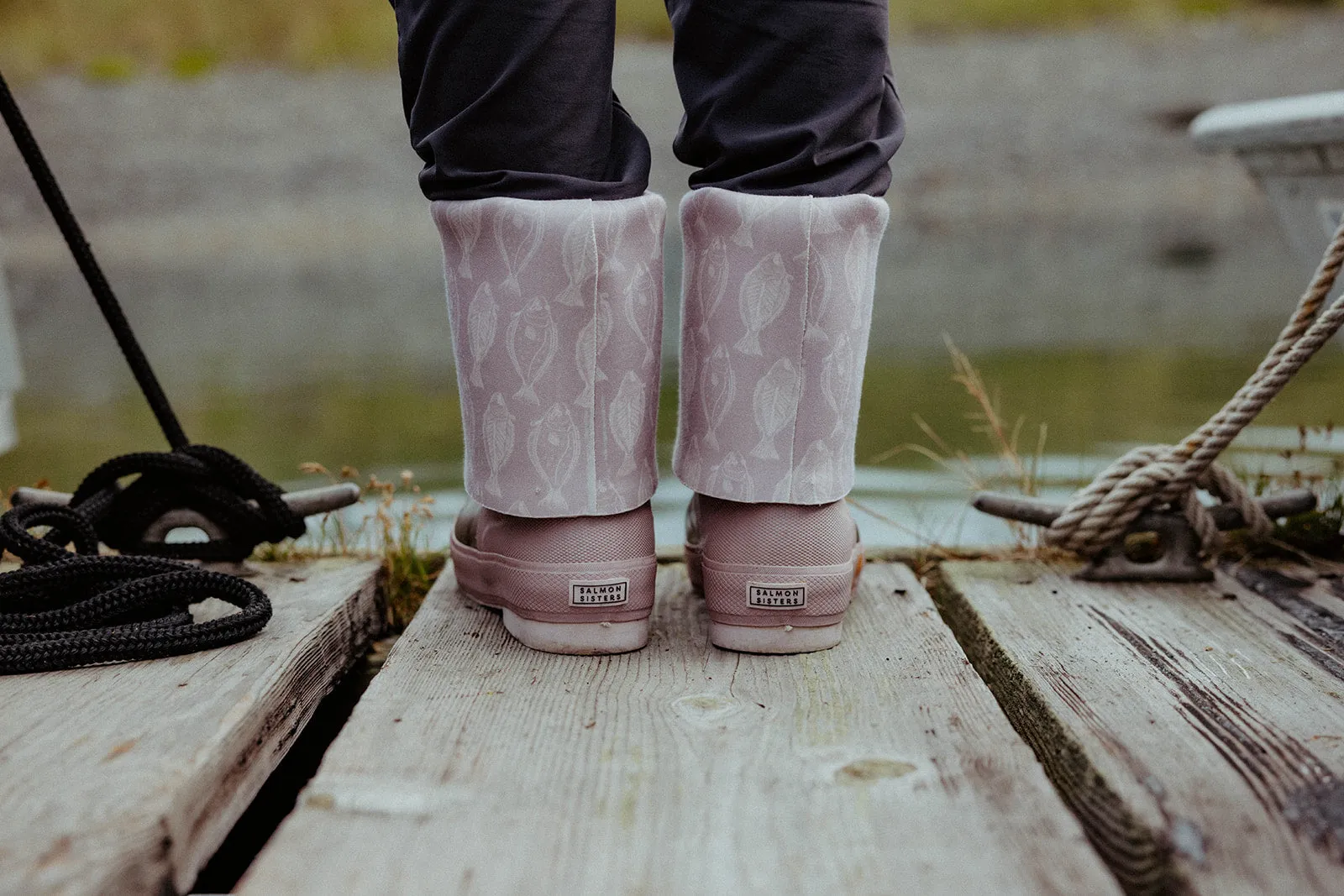 Pink Halibut 15" Legacy Boot