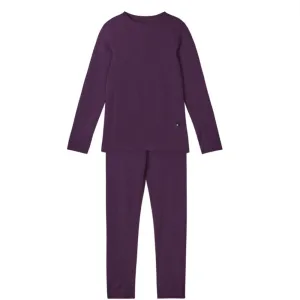 Reima Taitoa Merino Thermal set, Deep Purple