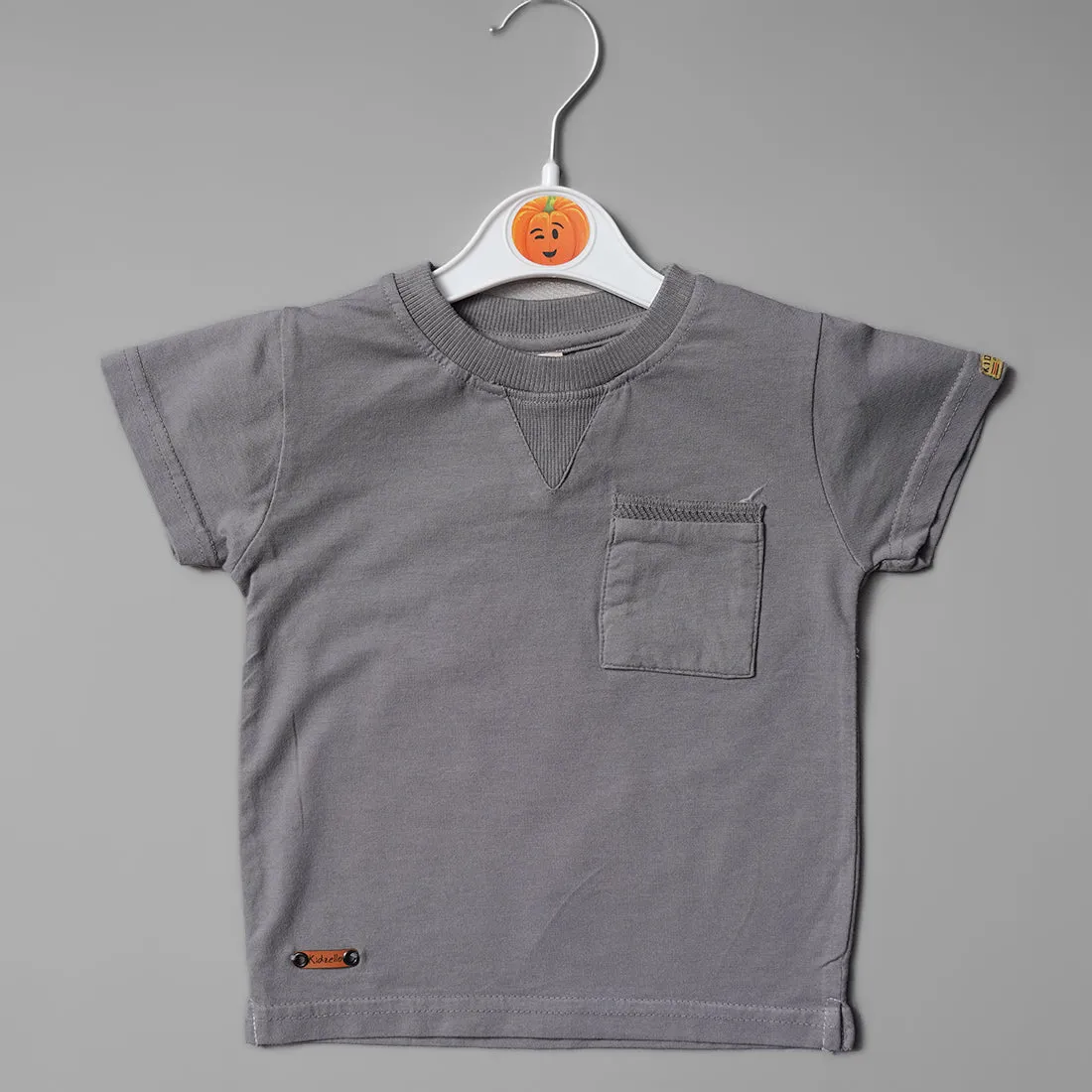 Solid Plain Stylish T-Shirt for Boys