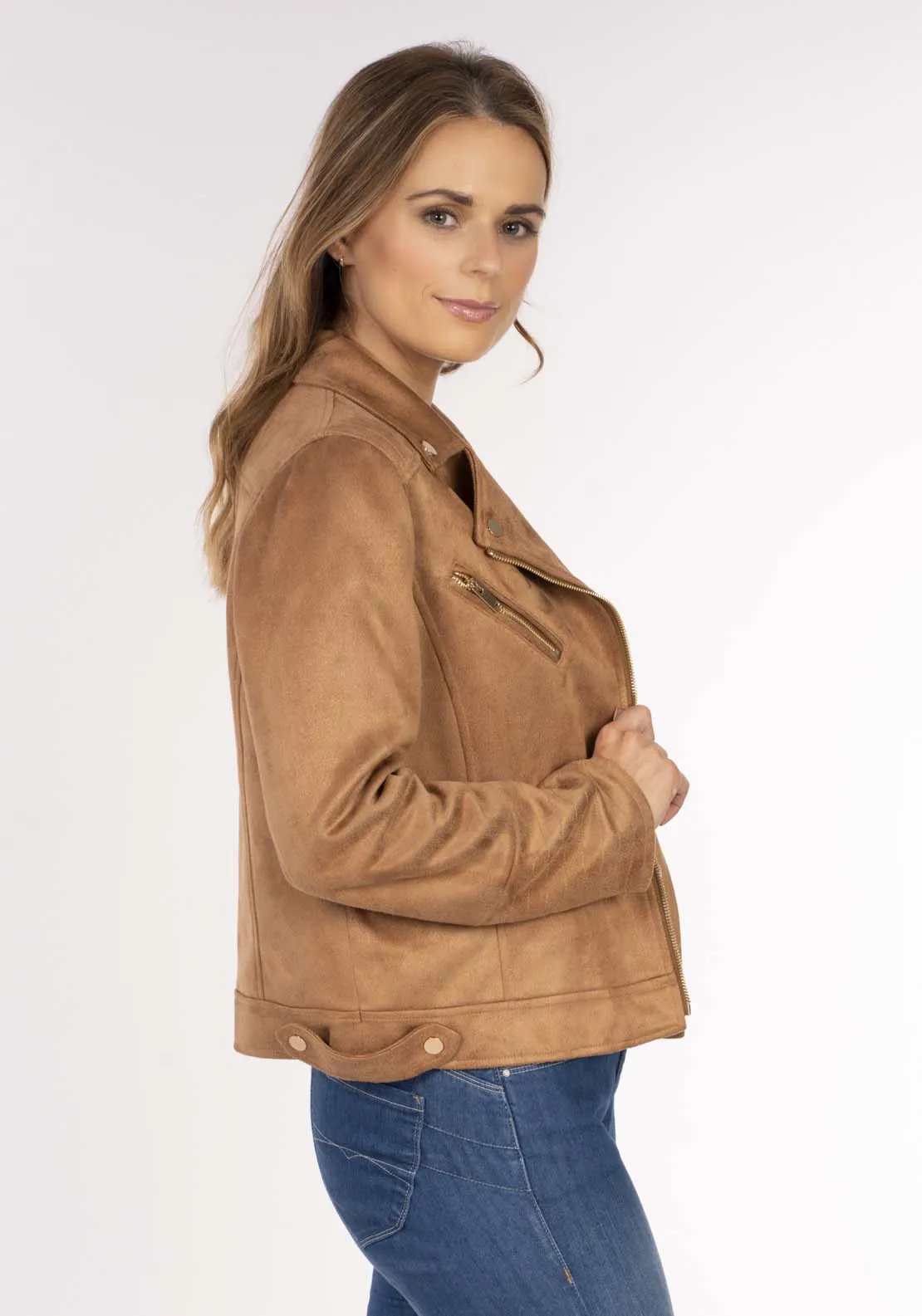 Suede Biker Jacket - Suede