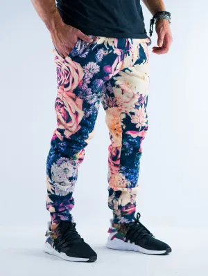 Vintage Flowers Unisex Joggers