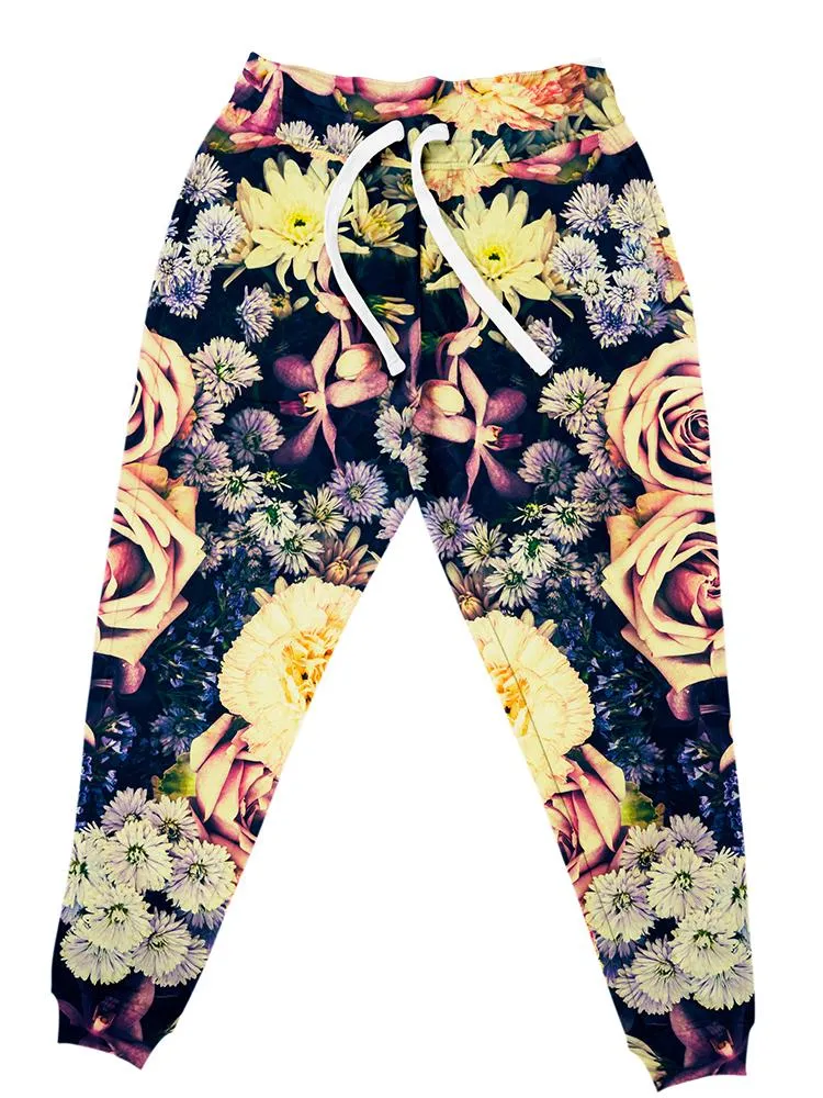 Vintage Flowers Unisex Joggers