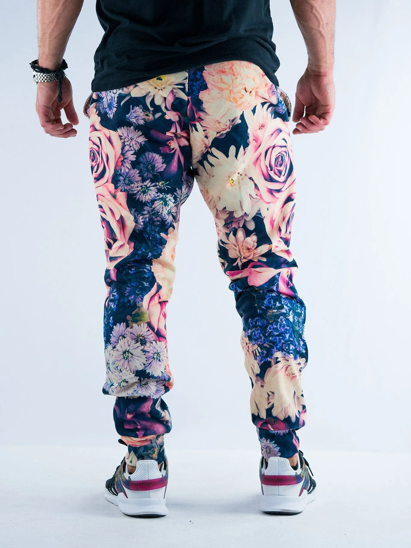 Vintage Flowers Unisex Joggers