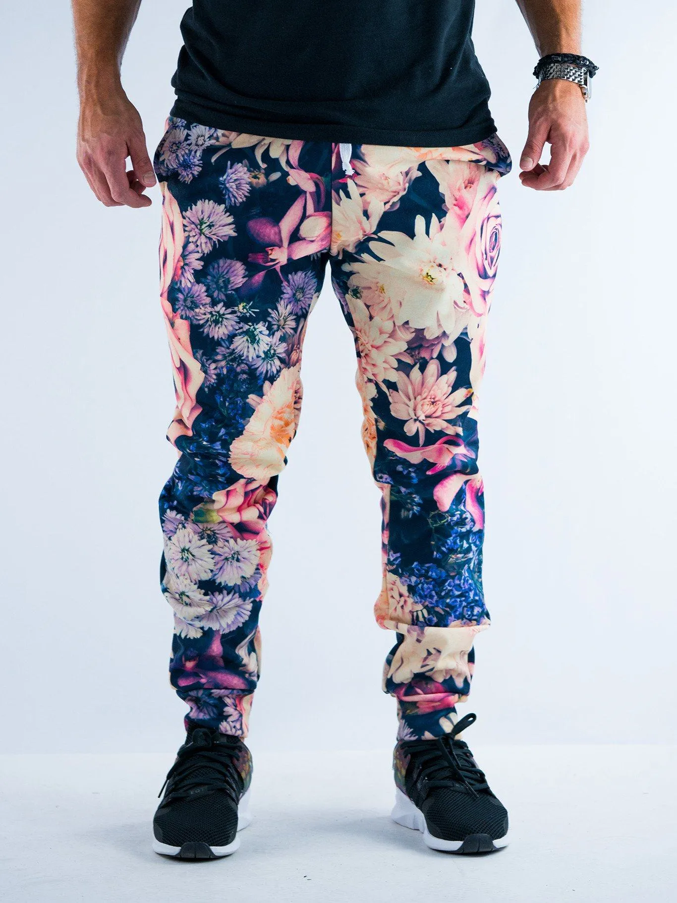 Vintage Flowers Unisex Joggers