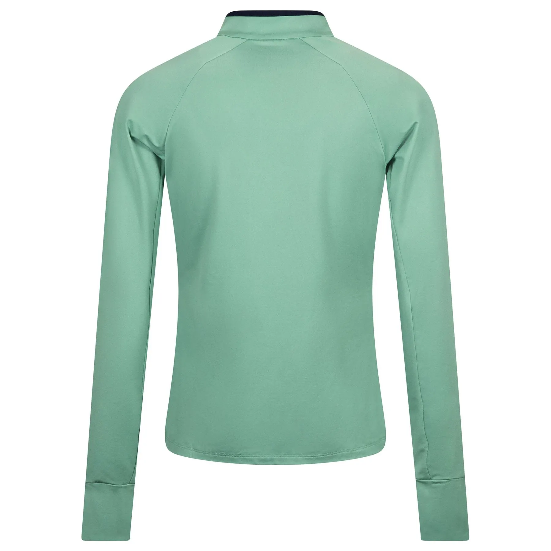 Womens RLX Stretch Jersey Quarter Zip Haven Green - AW24