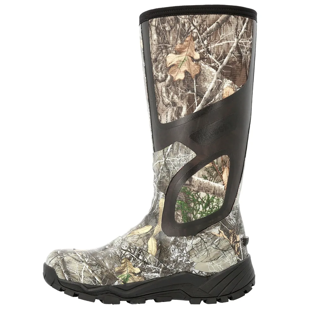 XRB 1000G Insulated Waterproof Camo Rubber Rain Boots